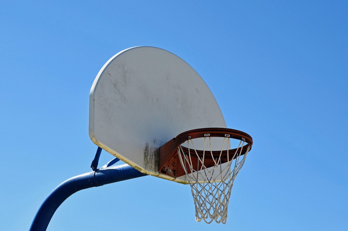 NBAバスケットボールコート