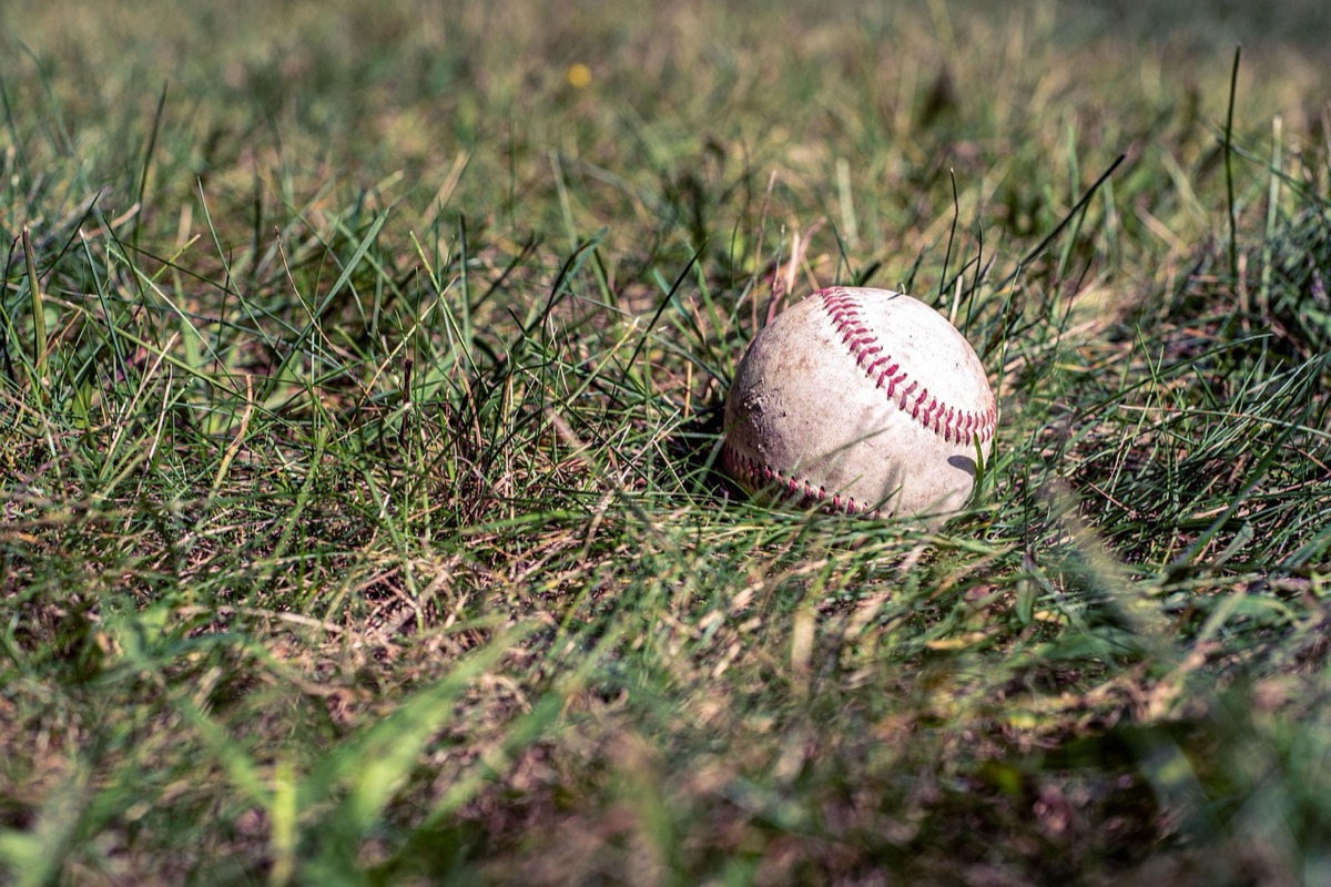 MLB baseball field in America