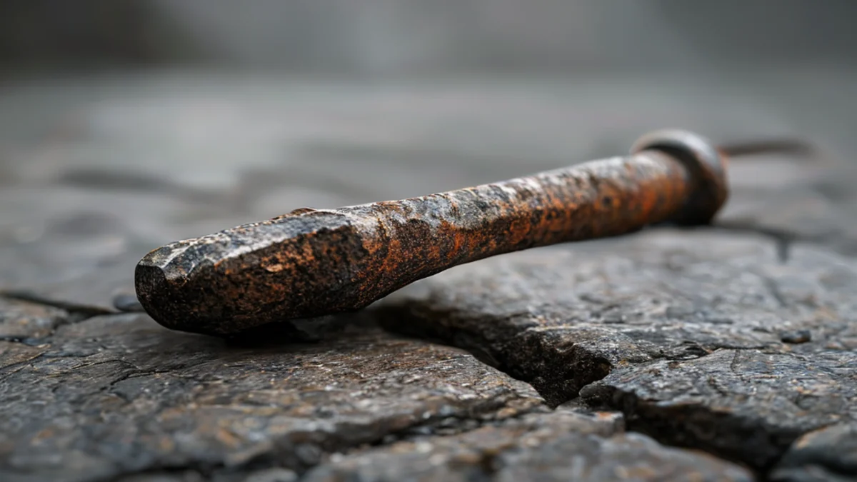 Iron Stake ist ein historisches Ort mit einem 19. Jahrhundert-Steinbruchdorf und zugehörigen Gebäuden.