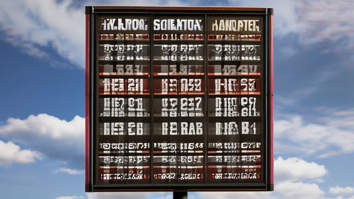 Tabel met ranglijst van een golftoernooi toont de scores, posities en vooruitgang van de spelers.
